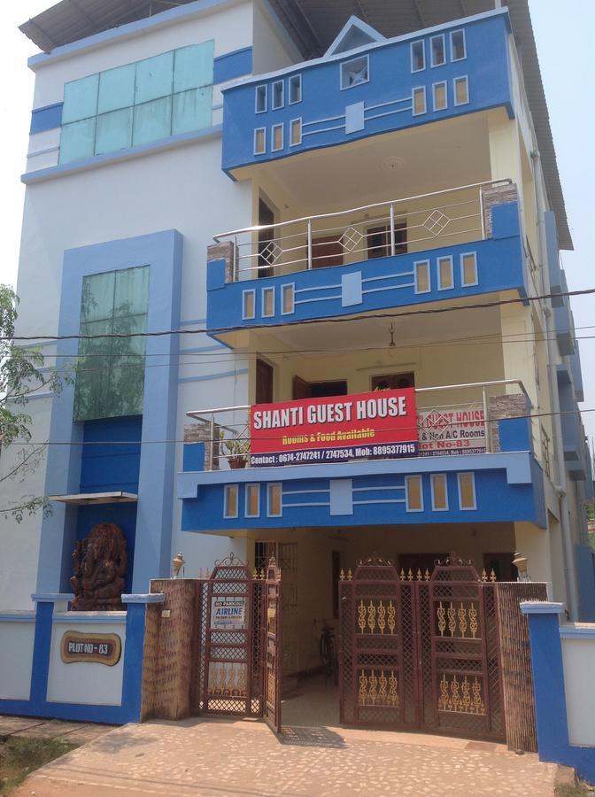 Shanti Guesthouse Bhubaneswar Buitenkant foto